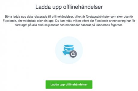 ladda upp offlinehandelser