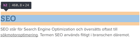 SEO i webbläsaren