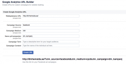 Facebook URL Builder