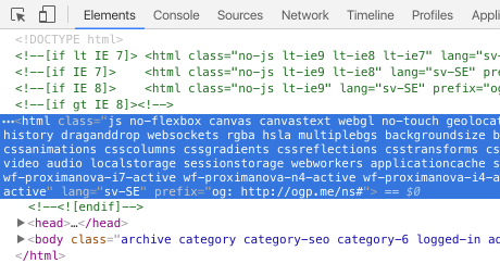 Chrome DevTools