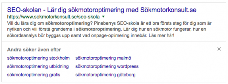 Andra söker även efter