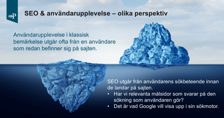 SEO & UX - olika perspektiv