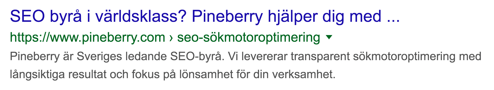 Serpen med kortare title