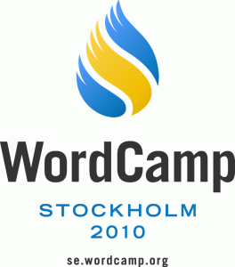 wordcamp stockholm 2010