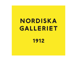 nordiska galleriet yellow logo