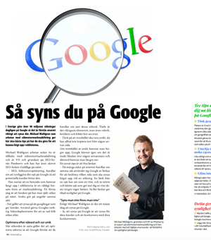 synas på google