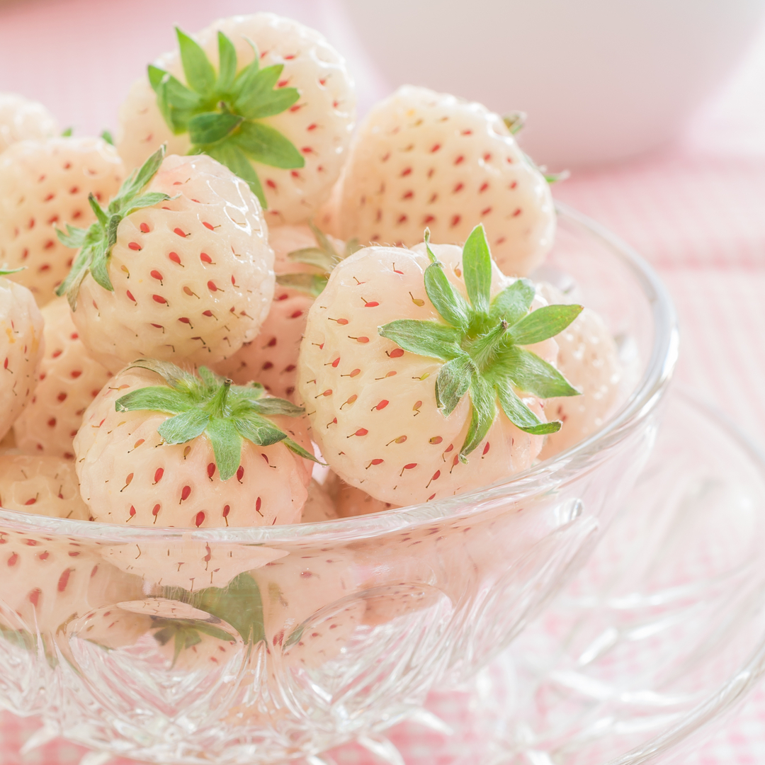 pineberries in a bowl